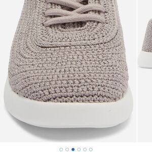 The Sak Women's Crochet Sneakers in Light Gray
